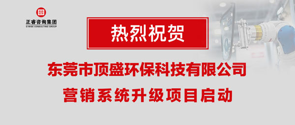 東莞市頂盛環(huán)?？萍加邢薰緺I(yíng)銷系統(tǒng)升級(jí)項(xiàng)目啟動(dòng)